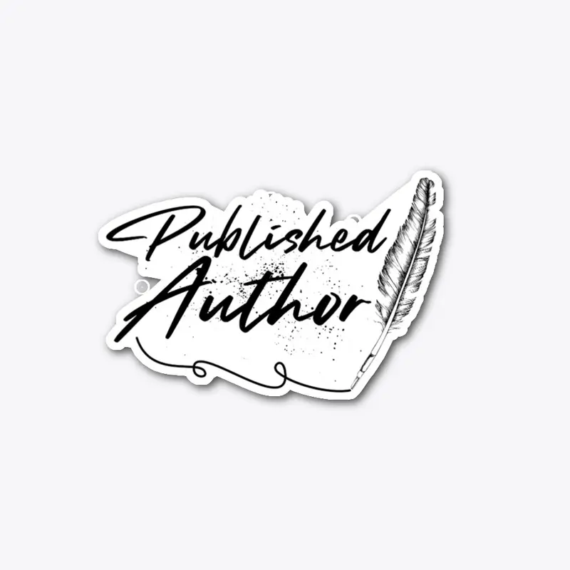 Published Author Quill Pen